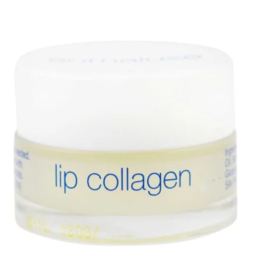 lip collagen cap on